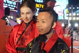 男子与白俄女子婚礼上演最萌身高差：五年相亲无果，终遇白俄罗斯佳人图片