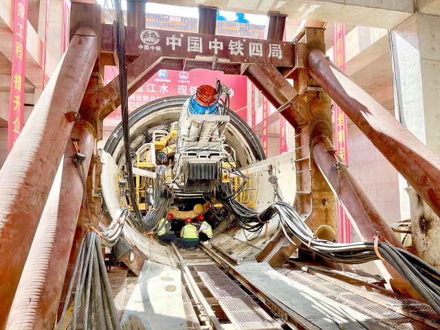 邕江引水隧洞工程新进展：全面进入老口—石埠盾构施工阶段