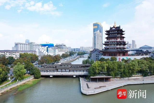 盐城建军路拾贝丨四桥贯古今 一轴串风华