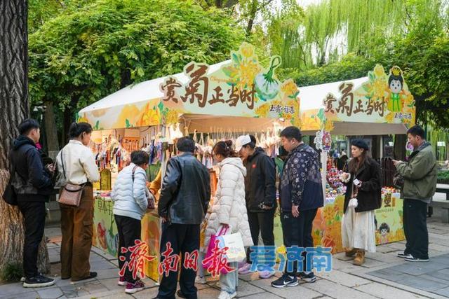 秋日胜景入画来！第46届趵突泉金秋菊展盛装启幕，泉城赏菊盛宴震撼登场