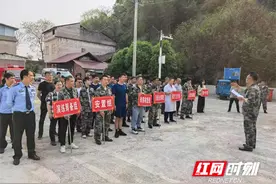 东安县石期市镇开展防汛应急实战演练图片