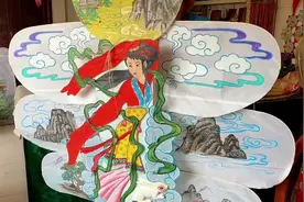 视频｜非遗传承人制作“嫦娥奔月”风筝迎佳节图片