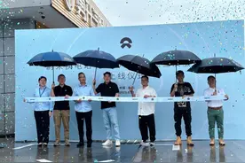 缓解里程焦虑 蔚来兰溪服务区换电站上线图片