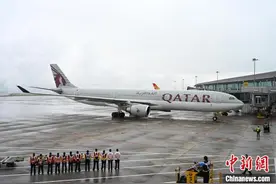 卡塔尔航空复航全部直飞中国客运航线图片