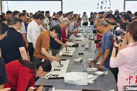 第二十届临沂书圣文化节在王羲之故里开幕图片