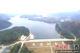 贵港港南区武思江水库开闸灌溉 为春耕“解渴”图片