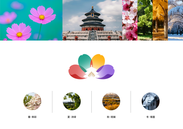 “花园四季”品牌LOGO全新发布丨阐释北京四季的自然韵律