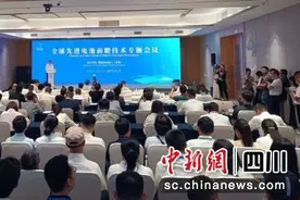 全球先进电池前瞻技术专题会议在宜宾召开图片