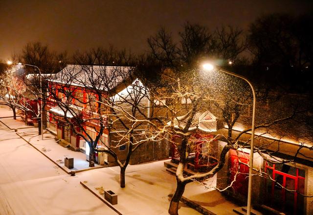 到宛平城体验雪中“穿越”，今晚还将点亮！