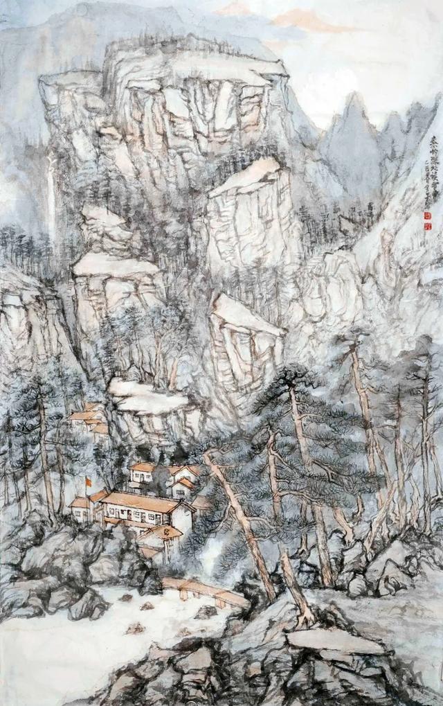 下雪了！雪落终南绝美！