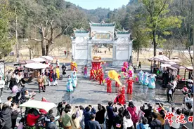 桃花源景区喜迎龙年开门红，两天接待全国各地游客1.5万人图片