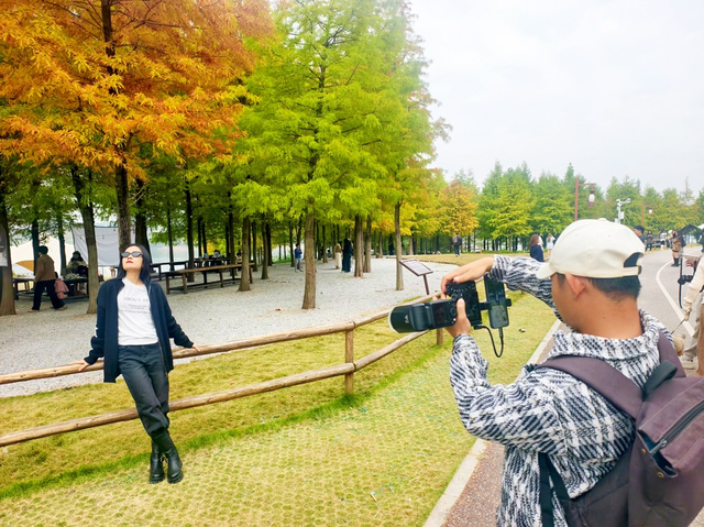 氛围感拉满！来邕江边解锁秋冬旅拍最佳背景板‌