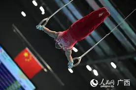 全国体操锦标赛：男子团体决赛竞争激烈 广西队获第四名图片