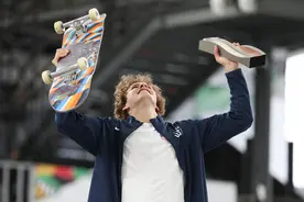 巴黎奥运会 | 美国滑板名将伊顿：热爱至死图片