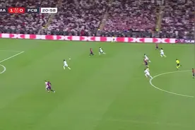 巴萨扳平比分！亚马尔内切禁区内轻巧推射破门！莱万妙传送助攻！