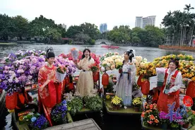 图集｜“水陆空”年味齐放！广州荔湾邀你共赏永不落幕花市盛宴图片