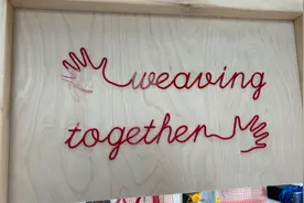 编织的线在延伸——从一楼到二楼、从户外到室内、从巴黎到上海图片