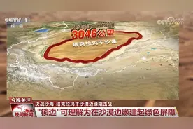 人进沙退！塔克拉玛干沙漠边缘阻击战创造新时代中国防沙治沙新奇迹图片