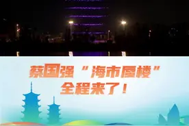 蔡国强艺术烟花无人机表演助力海艺节 海市蜃楼惊艳泉州湾夜空图片