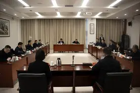 河南省直工委来我校座谈交流图片