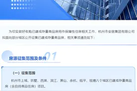 大动作！杭州国企收购存量商品房用作保障性住房图片