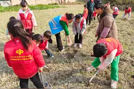 舟溪镇：开展“小小助农者，温暖老人心”儿童志愿服务活动图片