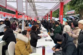 四川自贡大安区：春风行动促就业 普法宣传强意识图片