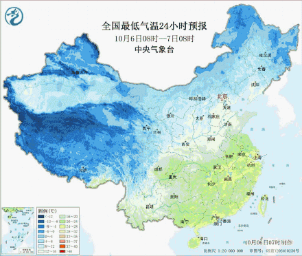 冷空气将影响内蒙古东部和东北等地