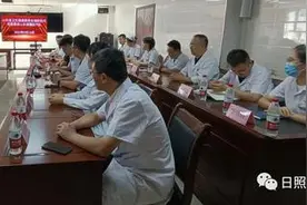 山东省卫健委到麦盖提县调研医疗援疆工作图片