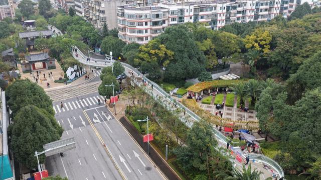 620米空中廊道串起千年风华，翠湖城市绿道展露昆明新脉动