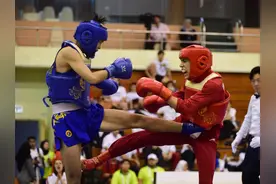 （体育）武术——世青赛：罗佳琪获散打52公斤级亚军图片