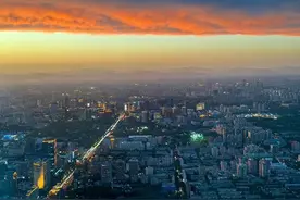 图集｜北京出现超级晚霞！美得醉人心田图片