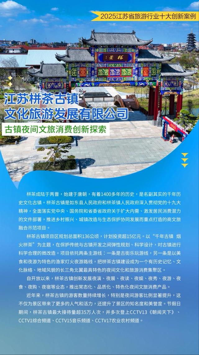 聚焦文旅新气象 2025江苏省旅游行业十大创新案例正式发布