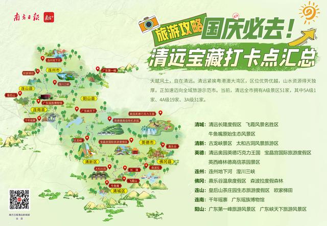 百万游客聚清远！假期清远接待游客超180万人次，同比增长28.49%