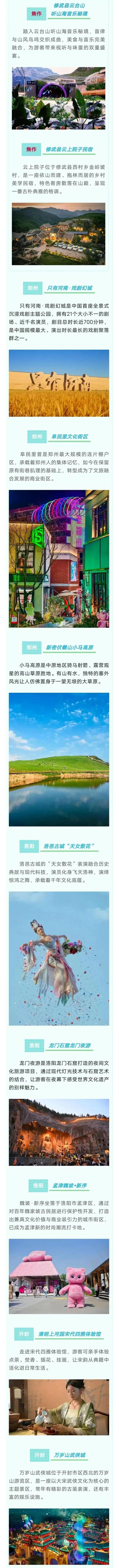 新乡两个！“老家河南”发布30个网红打卡地→