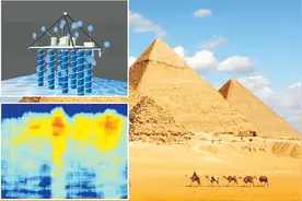 考古高科技帮科学家探寻金字塔“地下城”图片