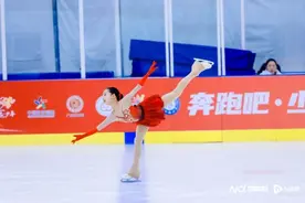 2024广东省青少年花滑锦标赛落幕，广州小将勇夺两金图片