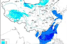 中央气象台12月27日18时继续发布大风蓝色预警图片