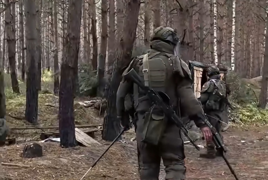 朝鲜部队在俄罗斯排雷 画面曝光