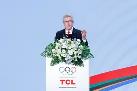 中国企业TCL与国际奥委会签约成为奥林匹克全球合作伙伴图片