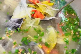 “吉贝”寻味海南｜三亚羊栏酸鱼汤图片