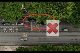 排队停车也被开罚单？提醒：一定要当心这个标线！图片