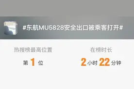 管住手！男子擅开飞机舱门，已被警方带走图片