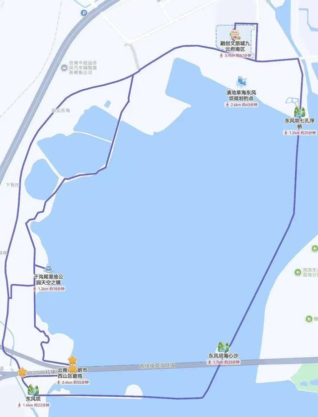 滇池西岸8公里轻徒步 邂逅宫崎骏笔下的治愈系秘境