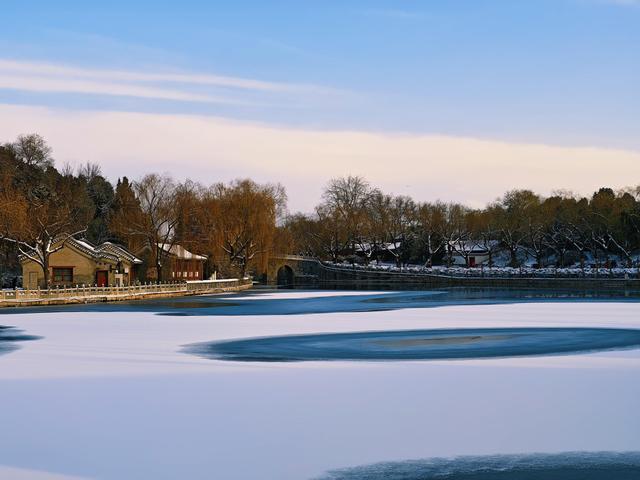 银装素裹美如画，这是初雪为北海公园写下的限定情诗