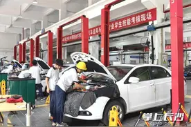 就考你专业技能过不过硬 长沙对近4万高二中职生进行普测图片