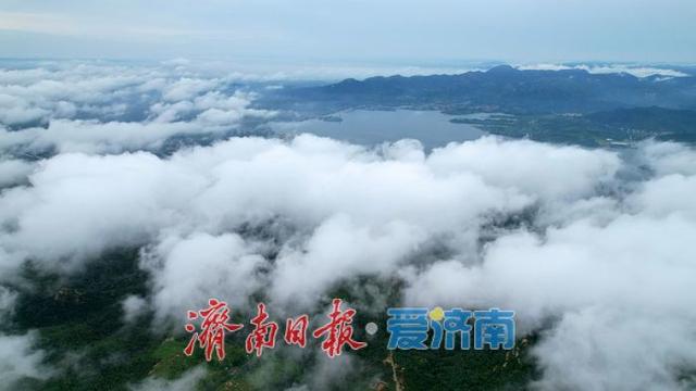 绝美云海！雪野湖披 “云裳” 山峦隐现如诗画