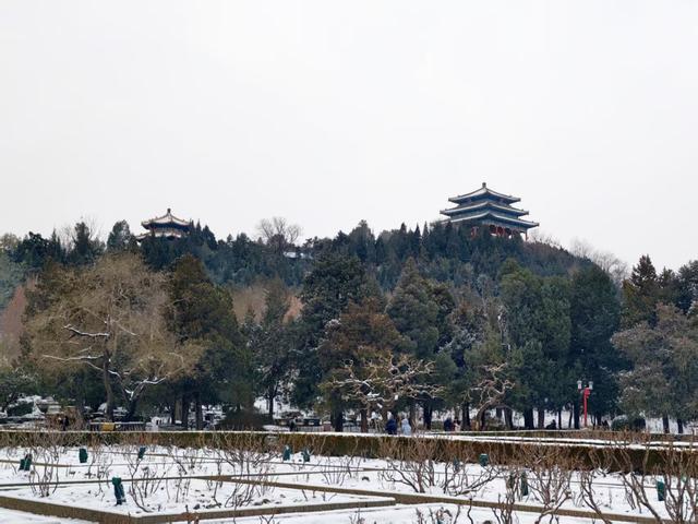 美图来了！登上景山公园制高点俯瞰中轴线雪景