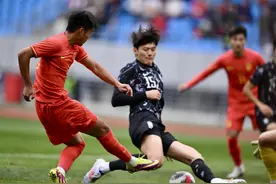 U22国足1:0韩国 刘浩帆补射建功图片