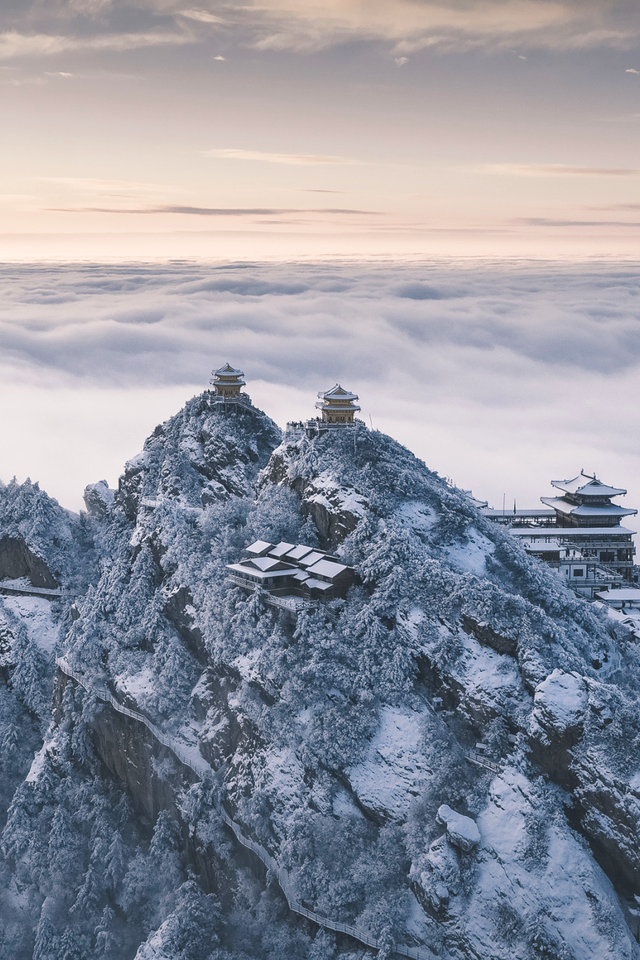 洛阳的第一场雪，来了！